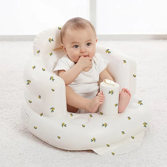 Baby Inflatable Seat – Portable Infant Support Chair - مقعد قابل للنفخ للأطفال