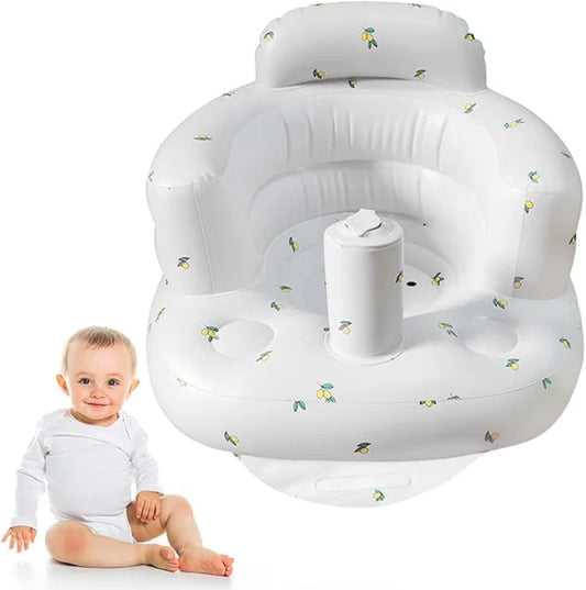 Baby Inflatable Seat – Portable Infant Support Chair - مقعد قابل للنفخ للأطفال
