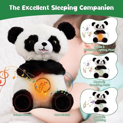 Panda Breathing Bear – Soothing Plush Toy & Sleep Aid - دب باندا التنفسي