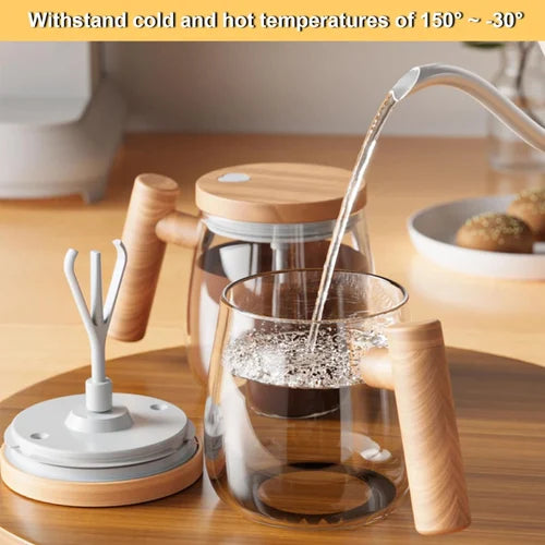 Electric Mixing Kettle – Multi-Function Hot Beverage & Milk Mixer