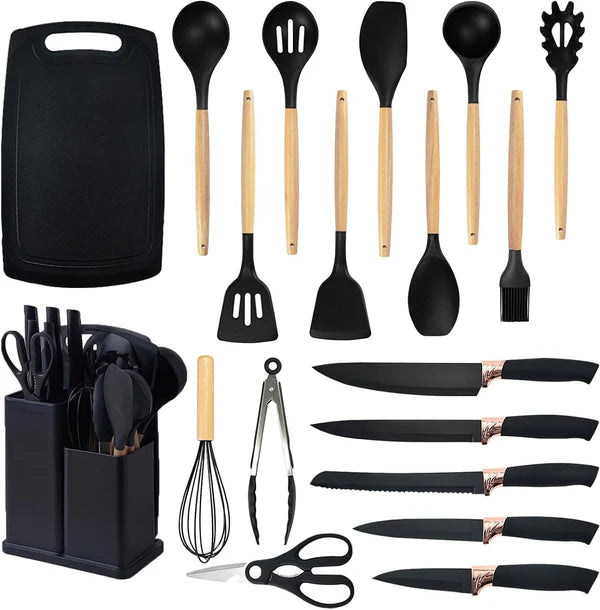 Kitchen Ware Set – Complete Multi-Piece Cookware & Utensils Set - مجموعة أواني المطبخ