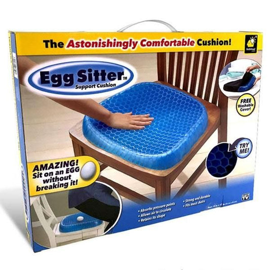 Egg Sitter Support Cushion – Ergonomic Seat Cushion for Comfort & Pain Relief – وسادة دعم بيضية