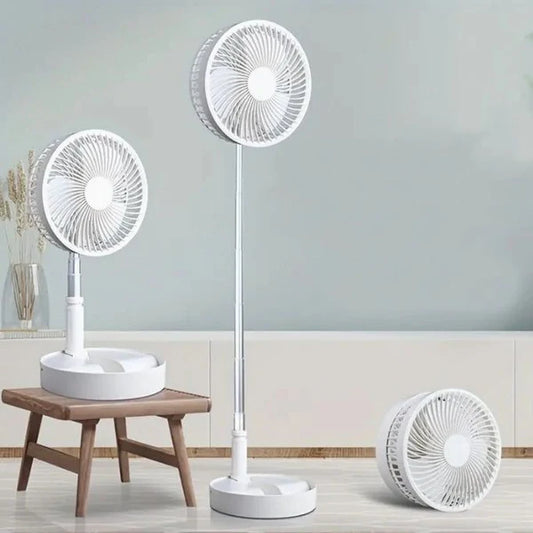 Compact Cooling On-Demand with Our Retractable Fan