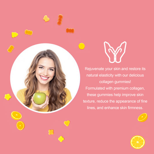 Collagen Peptide Gummies – Skin, Hair & Joint Support | Beauty Supplement – Noor Mart