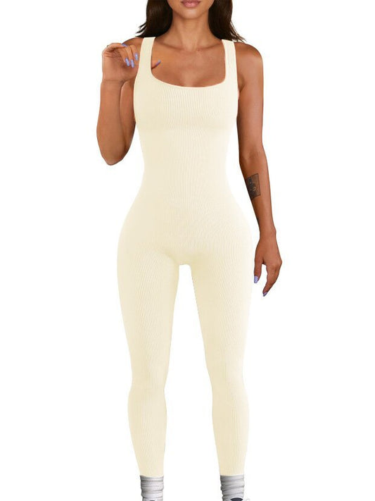 Women’s Suspender Tank Top Tights – Casual Fashion Sleeveless Slim Fit Activewear – Noor Mart