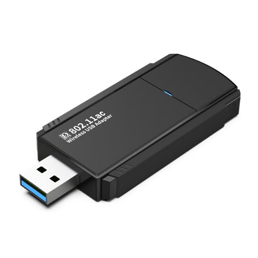 USB 3.0 WiFi Adapter 1300Mbps – Dual Band 5GHz/2.4GHz Long Range Wireless Network Dongle – Noor Mart