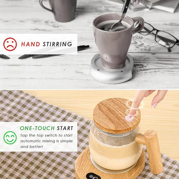 Electric Mixing Kettle – Multi-Function Hot Beverage & Milk Mixer