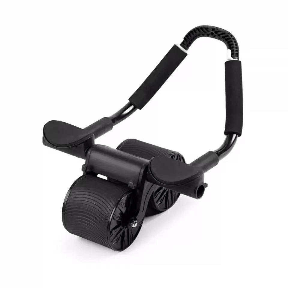Abdominal Wheel with Automatic Rebound | Belly Contracting & Core Rolling Exercise – Noor Mart
