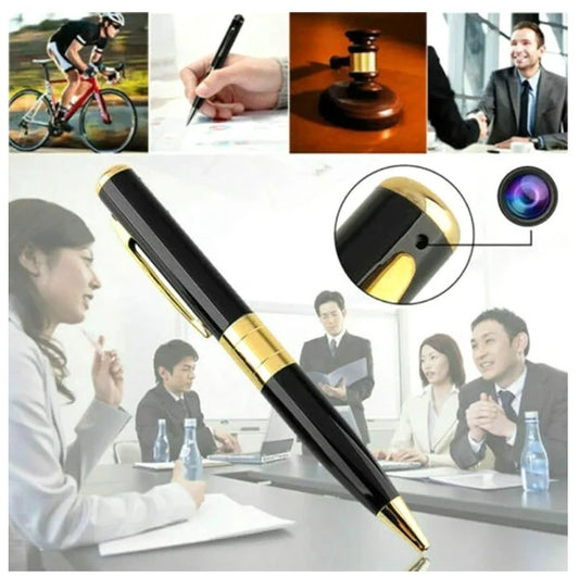 1080P HD Pen Camera – Mini Hidden Pocket Cam with Audio Video Recorder DVR – Portable Security Camera for Home, Office & Travel – Noor Mart