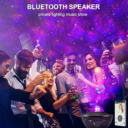 Galaxy Ocean Light Projector – Starry Night & Ocean Wave LED Projector – بروجكتر ضوء المجرة والمحيط