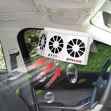 Solar Car Ventilation Fan – Fresh Air, No Battery Needed