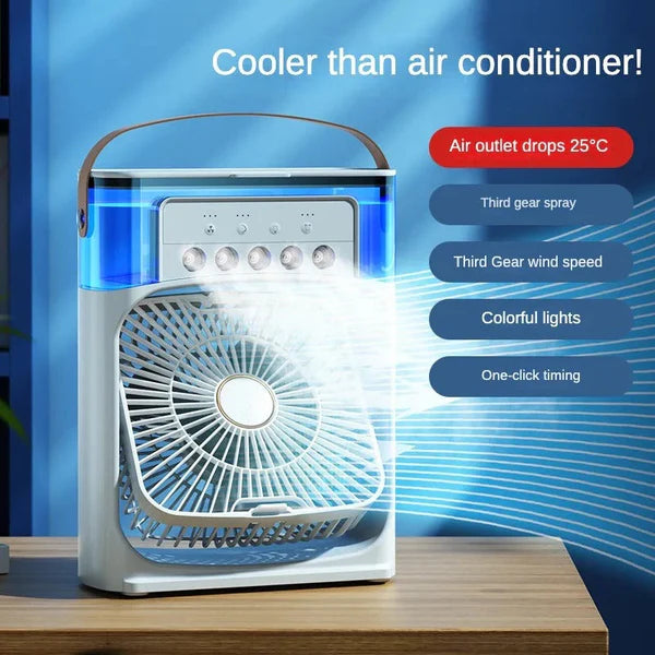 Portable Air Cooler – Mini Desktop & Personal Cooling Device