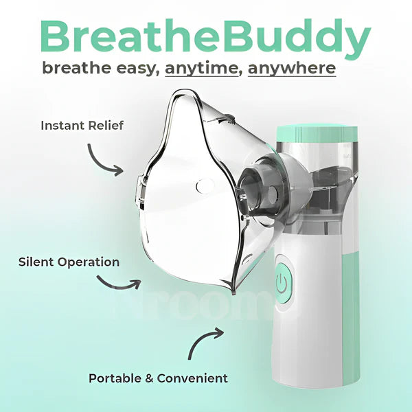 Portable Nebulizer – Compact Inhaler Machine for Adults & Kids– جهاز استنشاق محمول
