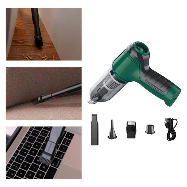 Handheld Cordless Vacuum – Portable Wireless Vacuum Cleaner for Home & Car