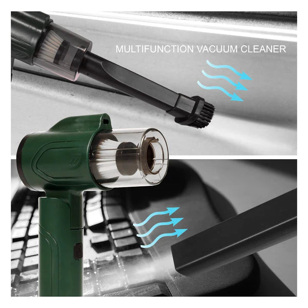 Handheld Cordless Vacuum – Portable Wireless Vacuum Cleaner for Home & Car